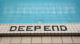stock-footage-deep-end-deep-end-of-the-pool-a-good-visual-metaphor-to-show-madness-for